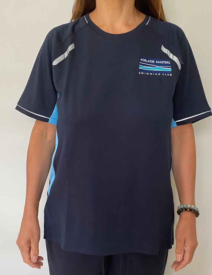 Women's navy Adelaide Masters T-shirt